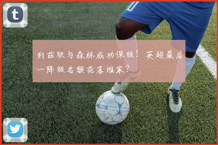 利兹联与森林成功保级！英超最后一降级名额花落谁家？